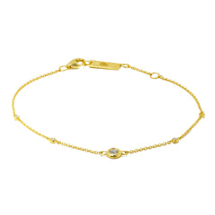 Bracelet B-13780-YG Diamond bracelet made of yellow gold