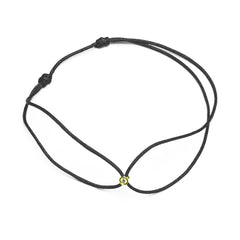 Bracelet String Bracelet with diamond on colored string