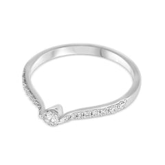 Ring Beatriz Ring made of white gold with white diamonds