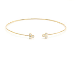 Bangle Lili Diamond bangle made of yellow gold