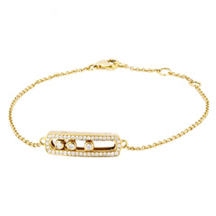 Bracelet Bianca Diamond bracelet made of yellow gold