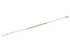 Bracelet Tenis Diamond bracelet in yellow gold