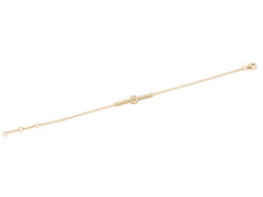 Bracelet B-10775-YG Diamond bracelet made of yellow gold