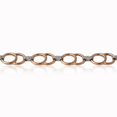 Bracelet Circles Diamond bracelet made of yellow gold