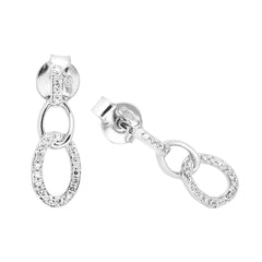 Earings Mina Diamond earrings made of white gold