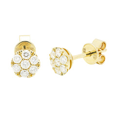 Earrings Katrina Diamond earrings made of yellow gold