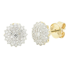 Earrings Kendra Diamond earrings made of yellow gold