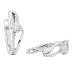 Earrings Kylie Diamond earrings made of white gold