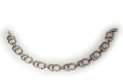 Bracelet Circles Diamond bracelet made of white gold