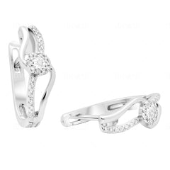 Earrings Kylie Diamond earrings made of white gold