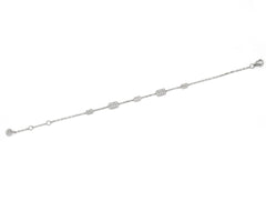 Bracelet B-9433-WG Diamond bracelet made of white gold