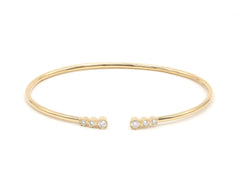 Bangle B-7232-YG Diamond bangle made of yellow gold