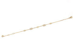 Bracelet B-9443-YG Diamond bracelet made of yellow gold