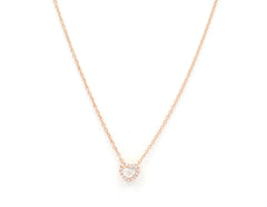 Pendant Ella Diamond pendant made of pink gold