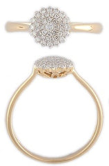 Ring Kendra Diamond ring made of yellow gold