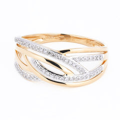 Ring Jenny Diamond ring made of pink gold