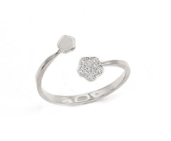 Ring R-38759-WG Diamond ring made of white gold