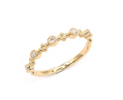 Ring R-38807-YG Diamond ring made of yellow gold