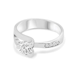 Ring Paris 50 Diamond ring made of white gold