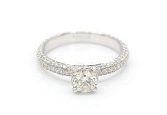 Ring R-37167-WG Diamond ring made of white gold