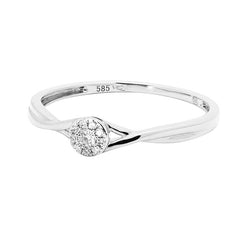 Ring Margaret Diamond ring made of white gold