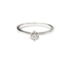 Ring R-35653-WG Diamond ring made of white gold
