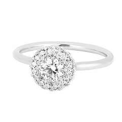 Ring R-42894-WG Diamond ring made of white gold