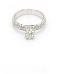 Ring R-30202-WG Diamond ring made of white gold