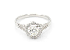Ring R-37169-WG Diamond ring made of white gold