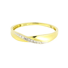 Ring Daisy Diamond ring made of yellow gold