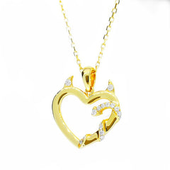 Pendant Desire Diamond pendant made of pink gold