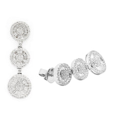 Earrings Ema Diamond earrings made of white gold