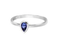 Ring Dana Ring made of white gold with Tanzanite