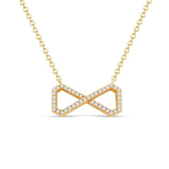 Necklace Eternal Diamond necklace made of pink gold