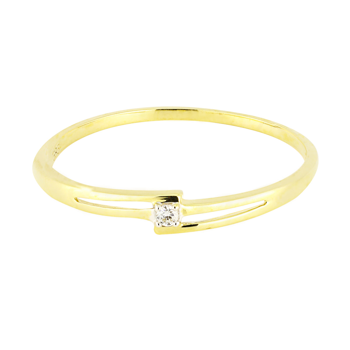 Ring Luisa Diamond ring made of yellow gold