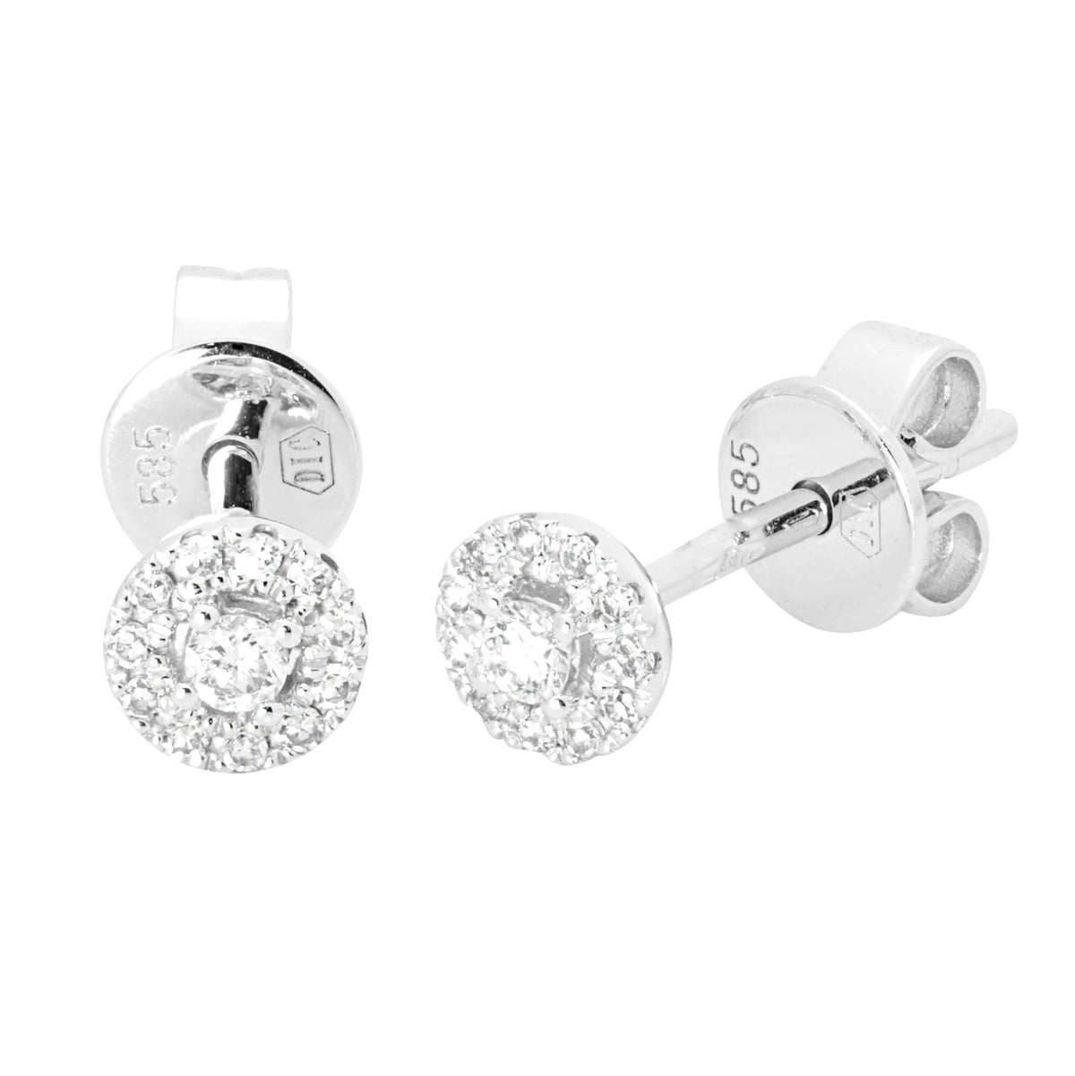 Earrings Shea Diamond earrings made of white gold