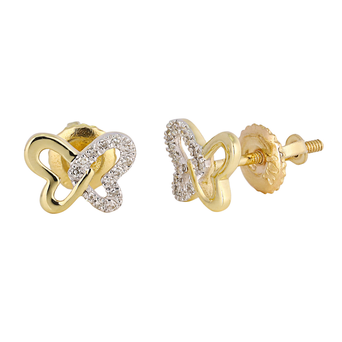Earrings Irene Diamond earrings made of yellow gold