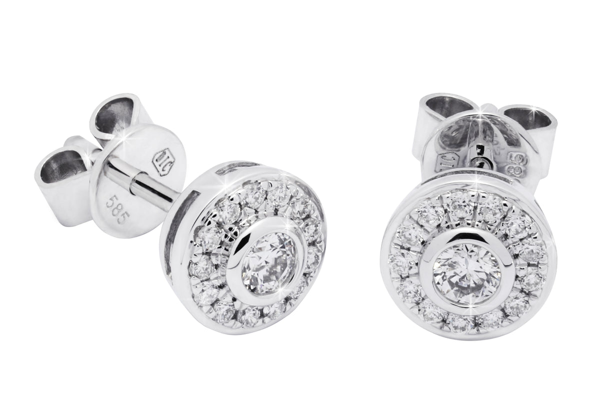Earrings Erin Diamond earrings made of white gold