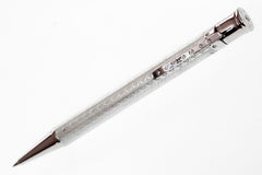 Luxury pencil PRESTIGE – Pentil FC Luxury pencil, platinum and palladium plated brass body, set with 8 diamonds