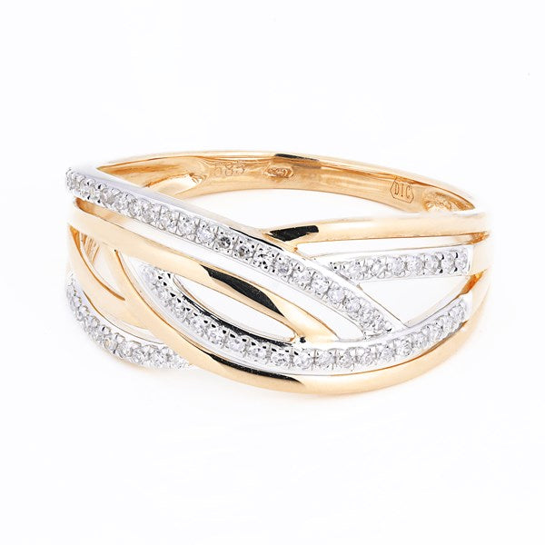 Ring Jenny Diamond ring made of pink gold