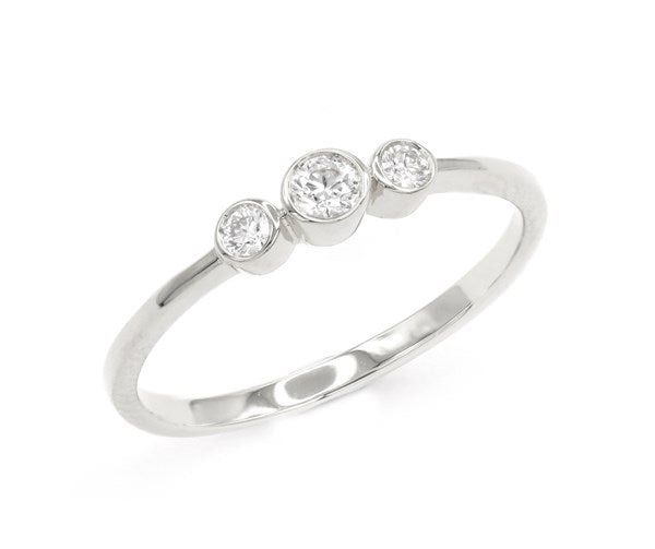 Ring R-38738-WG Diamond ring made of white gold