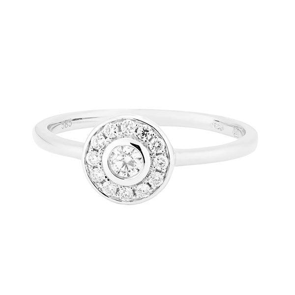 Ring Donna Diamond ring made of white gold