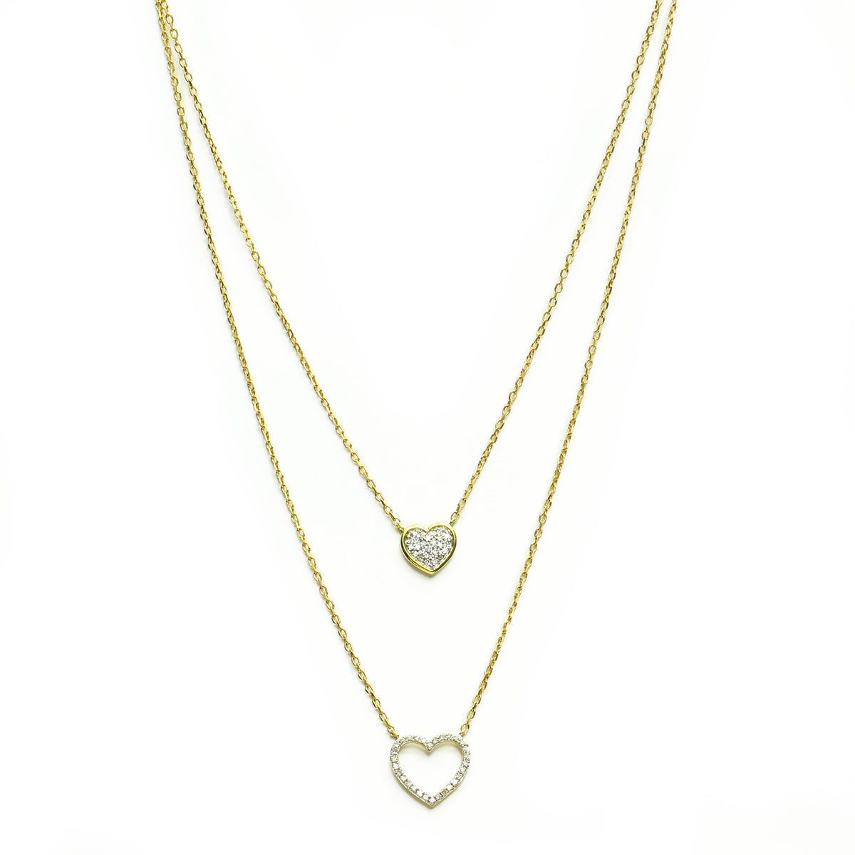 Necklace Esma Diamond necklace made of yellow gold