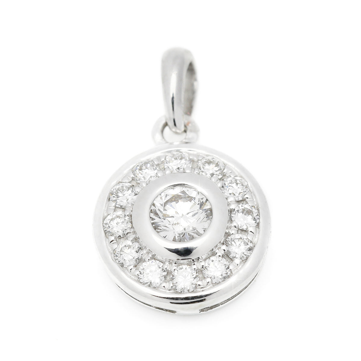 Pendant Donna Diamond pendant made of white gold
