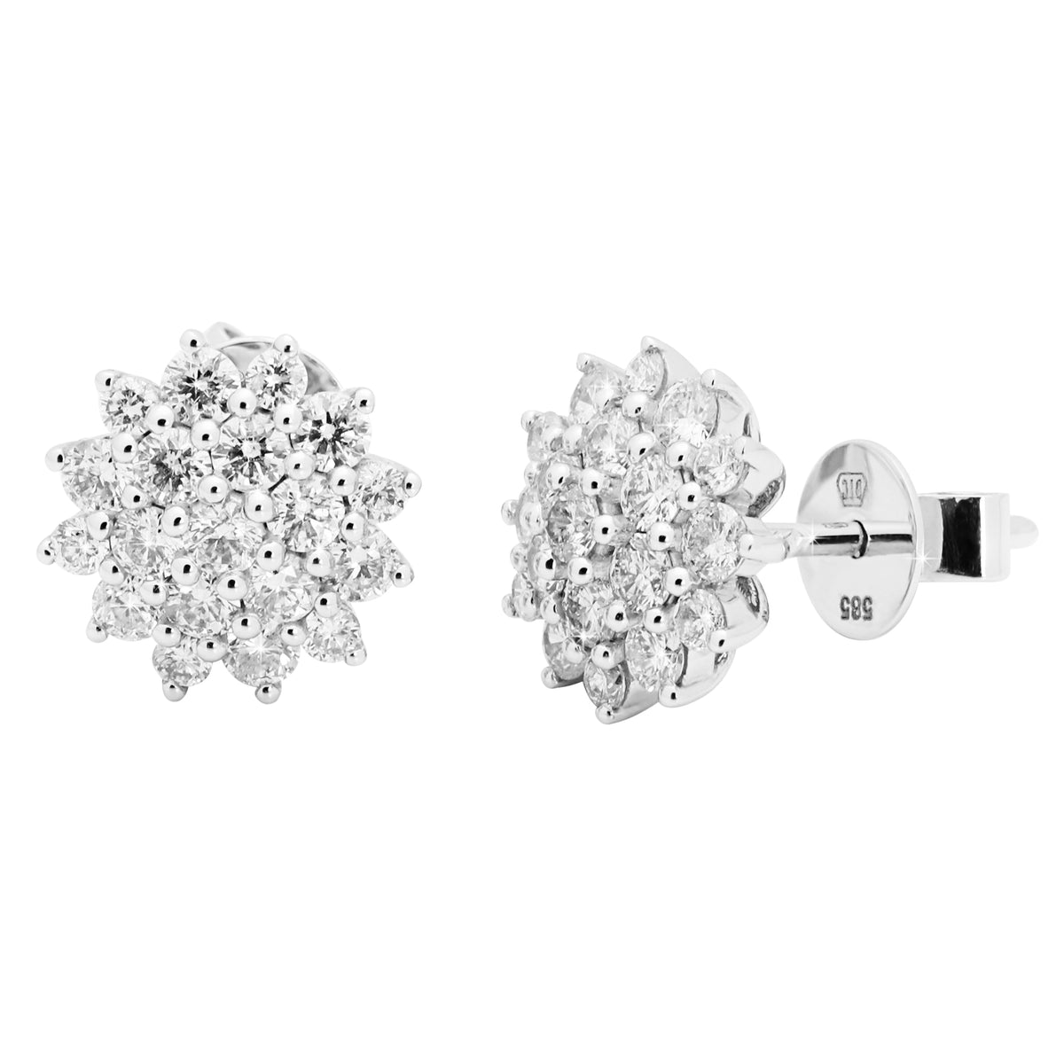 Earrings Kacie Diamond earrings made of white gold