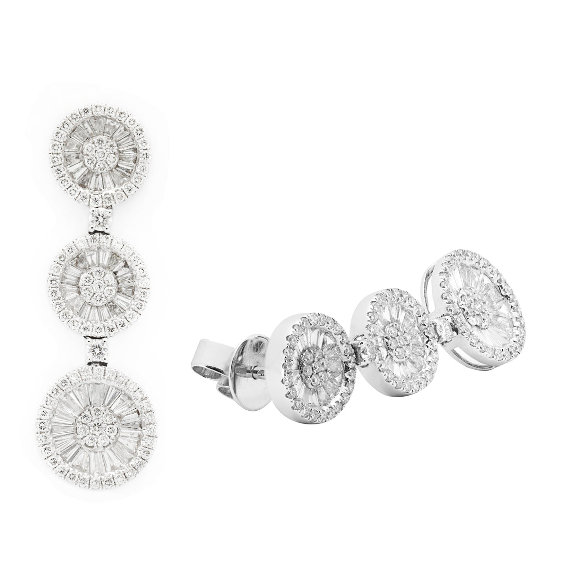 Earrings Ema Diamond earrings made of white gold