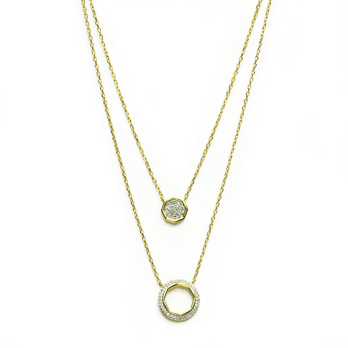 Necklace Eliss Diamond necklace made of yellow gold