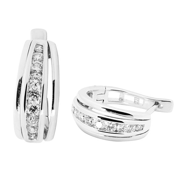 Earrings Kenna Diamond earrings made of white gold